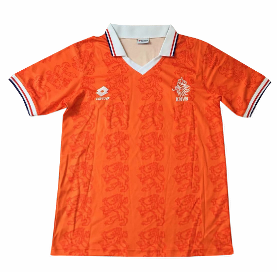 1995 Netherlands Retro Home Kit Soccer Jersey